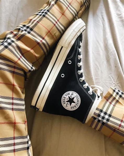 burberry converse high tops|burberry sneakers women's.